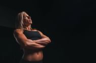 Blogilates workout is a great option for those exercising on the go or in a tiny space. (Image via Unsplash/Scott Webb)